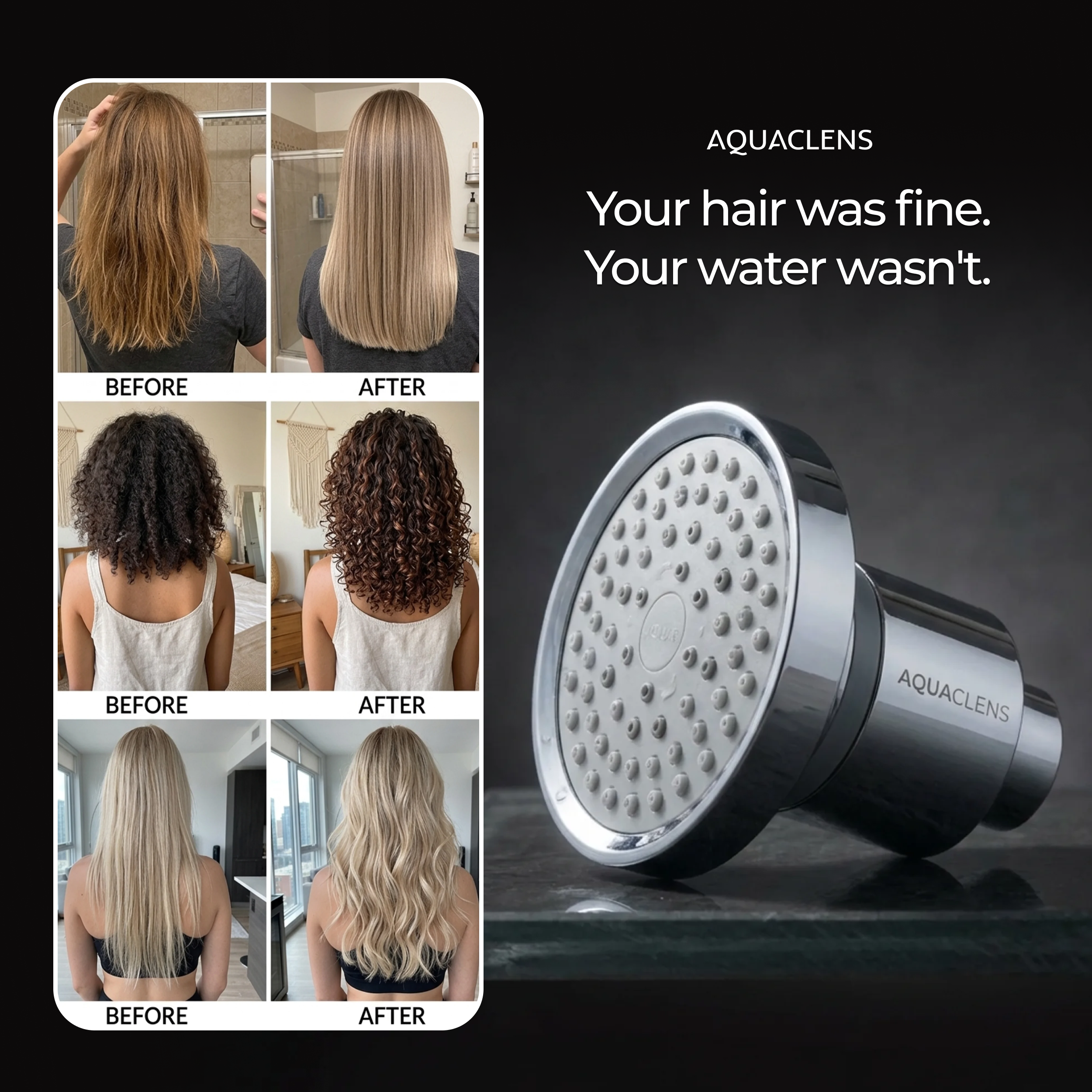 AquaClens Filtered Showerhead