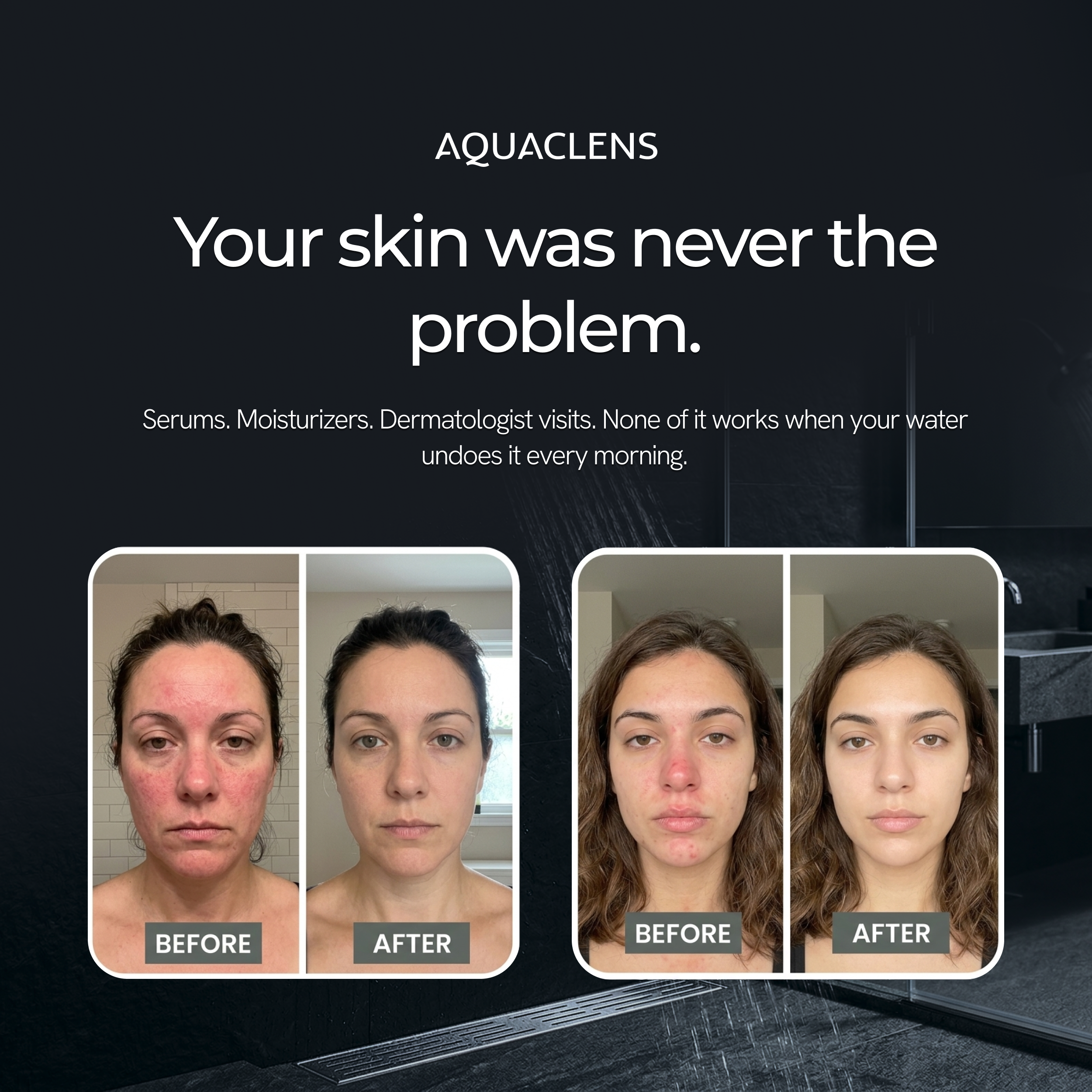 AquaClens Filtered Showerhead